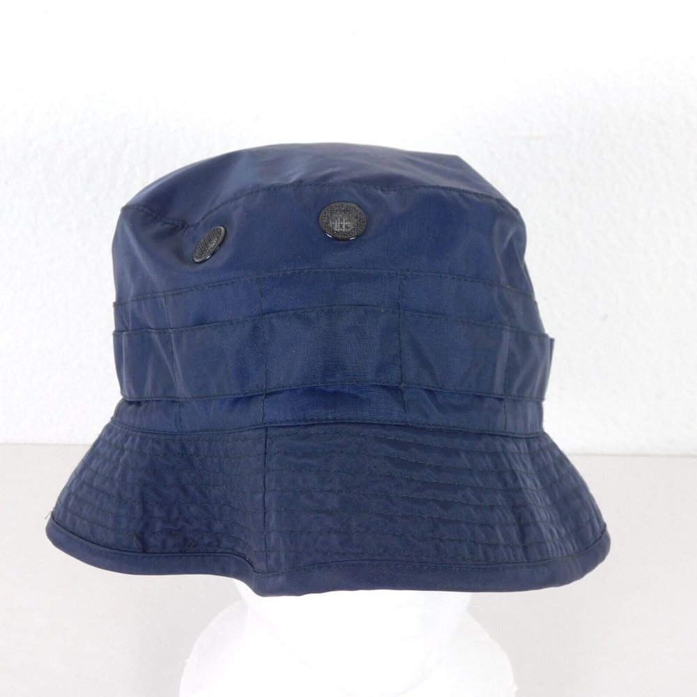 Cobmaster A-Head in Leisure Size M Blue Nylon Fishing Hat Waterproof Vintage